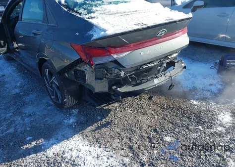 2025 Hyundai Elantra Sel Sport from USA, damaged, VIN KMHLM4DG2SU863762